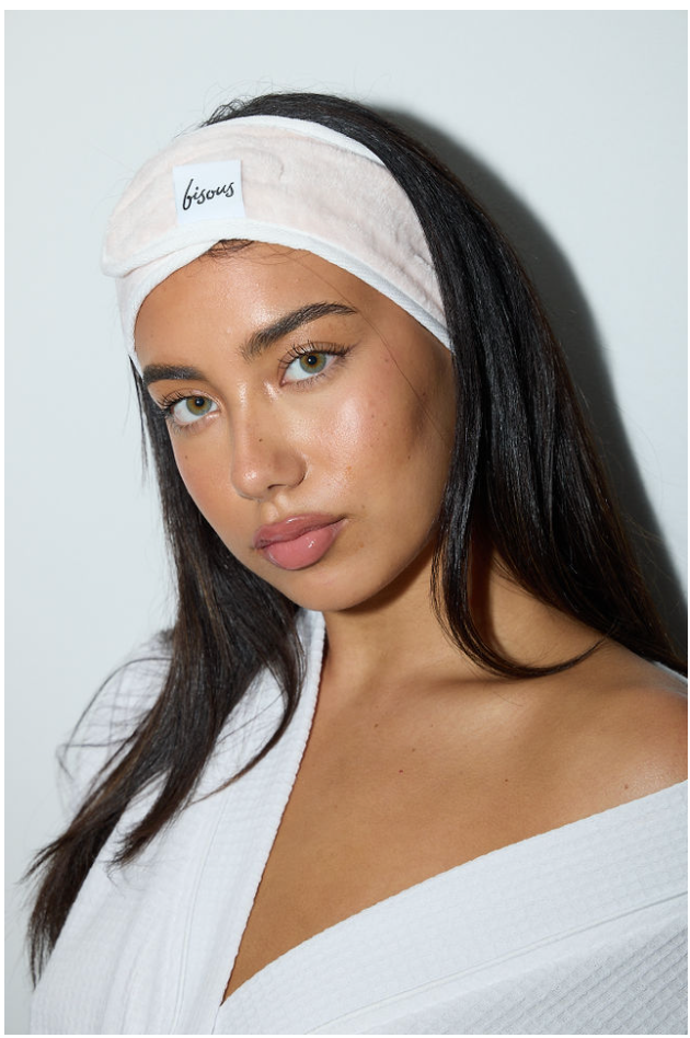 FREE Bisous Spa Headband - Nude Pink