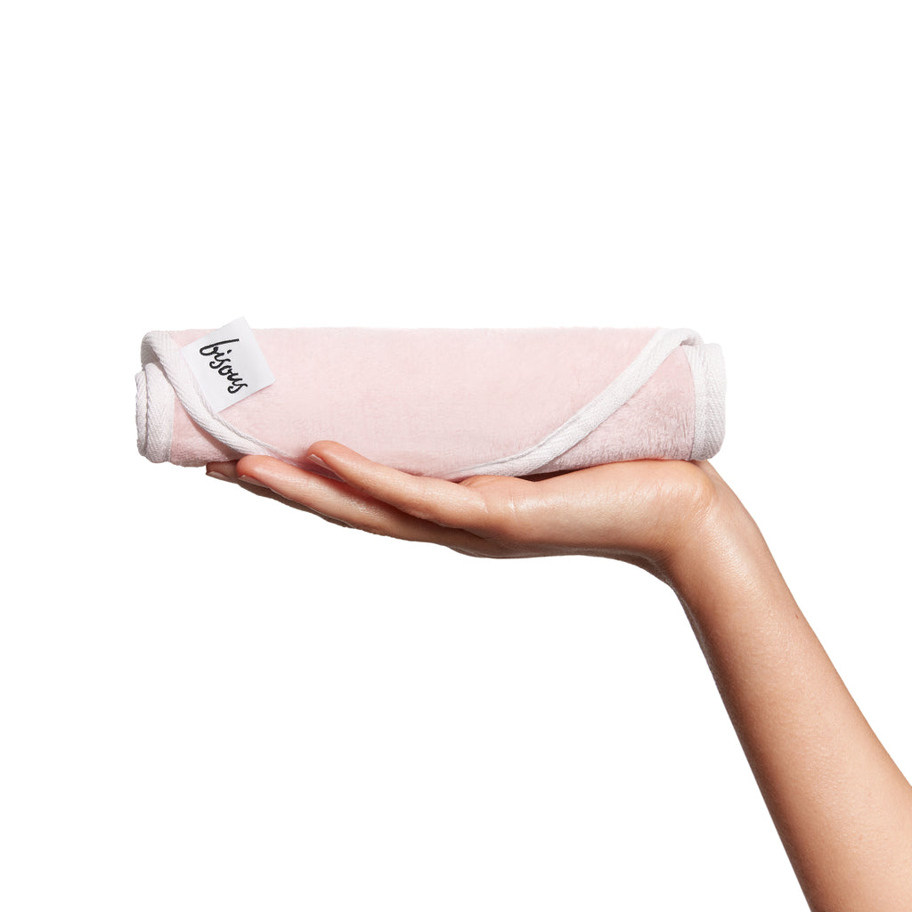 reusable makeup remover towel pink 7 pack